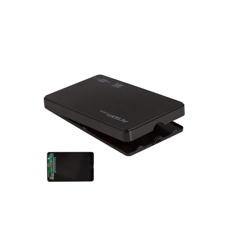 ENCLOSURE ARGOM 2.5INC. SATA USB 3.0 NEGRO