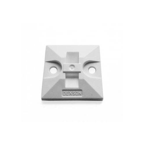 Amarra Cuadrad P/Cables 25x25 18pcs