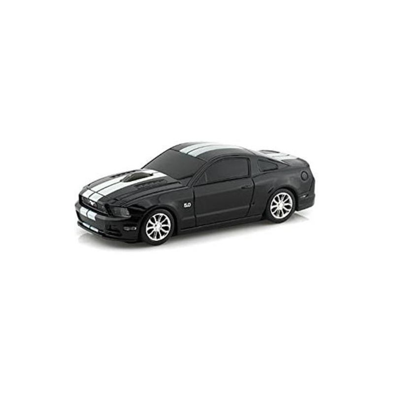 Mouse E-LASSER Ford Mustang GT Negro W/USB