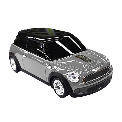 Mouse WIRELESS  Mini Cooper  E-LASSERS Plata W/USB