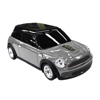 Mouse WIRELESS  Mini Cooper  E-LASSERS Plata W/USB