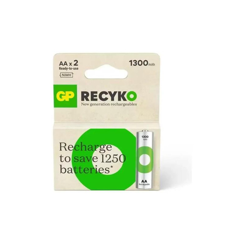 PILA RECARGABLE AA 1300MA BLST 2