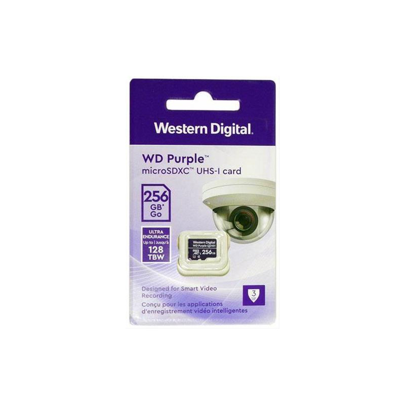 MEMORY MICRO-SDXC WESTERN DIGITAL 256GB SDA 6.0 MORADO