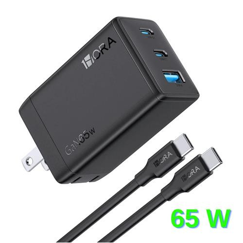 CARGADOR TIPO C TIPO C CABLE L 2m PD 65W MOD GAR322N