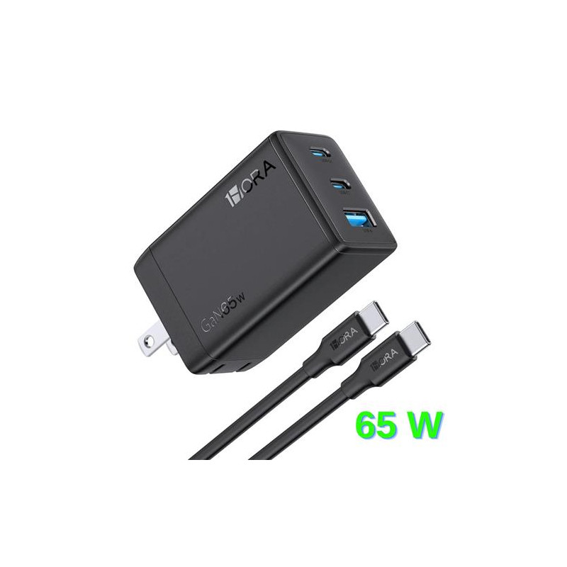 CARGADOR TIPO C TIPO C CABLE L 2m PD 65W MOD GAR322N