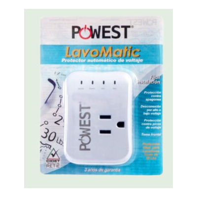 PROTECTOR DE VOLTAJE POWEST LAVAMATIC 7258 120V