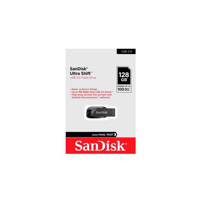 FLASH MEMORY SANDISK 128GB ULTRA SHIFT USB 3.0