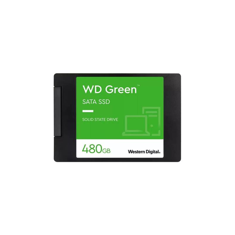 Disco estado solido  WESTERN DIGITAL 480GB L3.96-W2.75-H0.28 SATA3 545MB-s Green