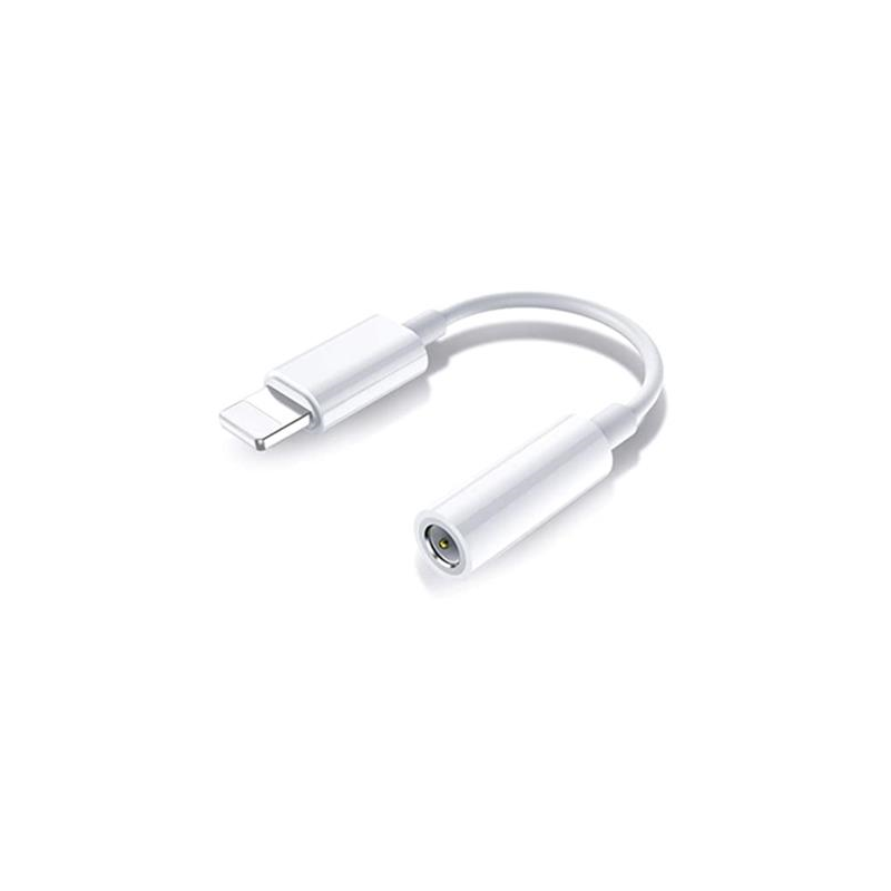 Adaptador LIGHTHING a JACK 3.5 Audífonos