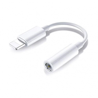 Adaptador LIGHTHING a JACK 3.5 Audífonos