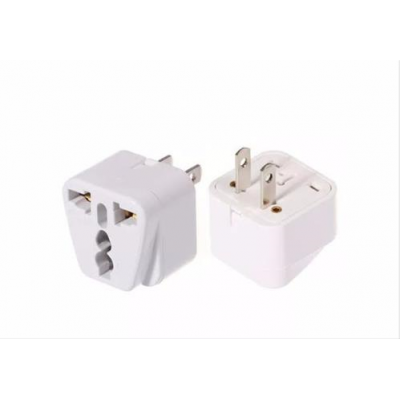 ADAPTADOR EUROPEO PLUG PLANO BLANCO EC