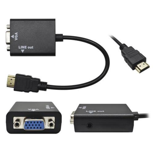 Cable HDMI a VGA con audio 2
