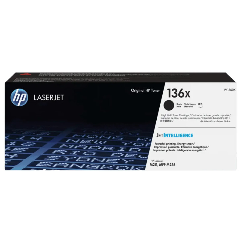 TONER HP LASERJET 136X BLACK 2600PAG.