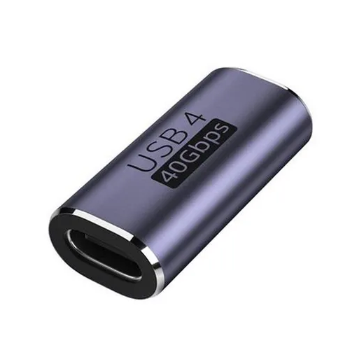 Unión tipo C hembra a tipo C hembra.