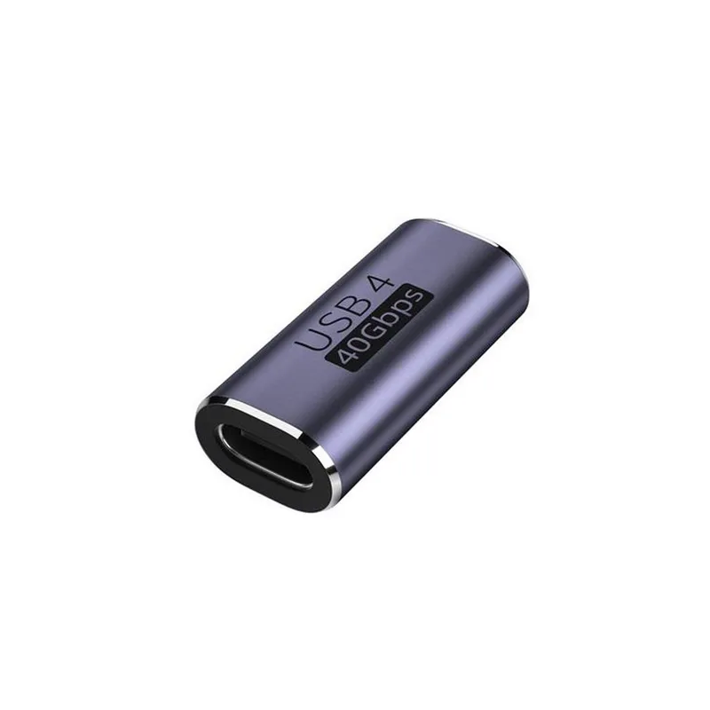 Unión tipo C hembra a tipo C hembra.