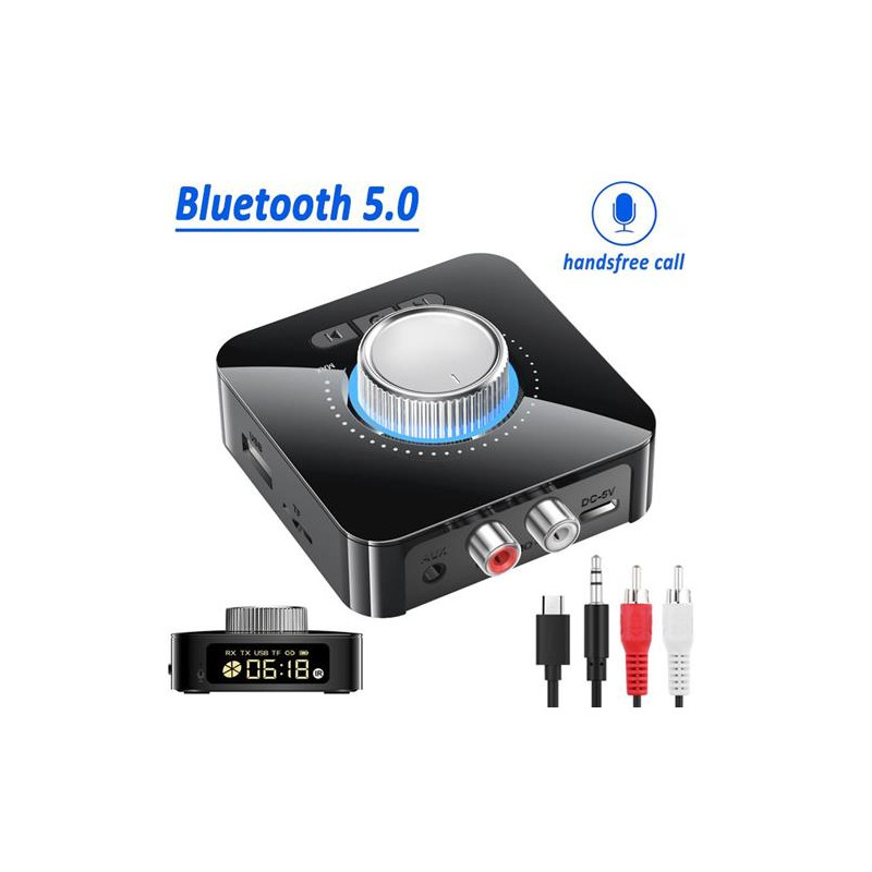 Bluetooth 5.0 Inal 2 En 1 Recep/Transm Usb Control
