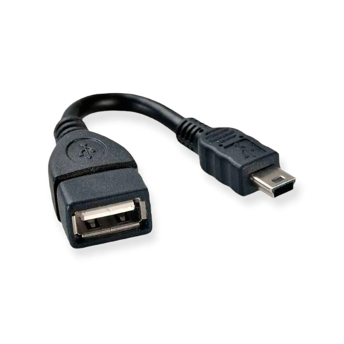 CABLE OTG USB HEMBRA A MINI 5P 15CM (V3)