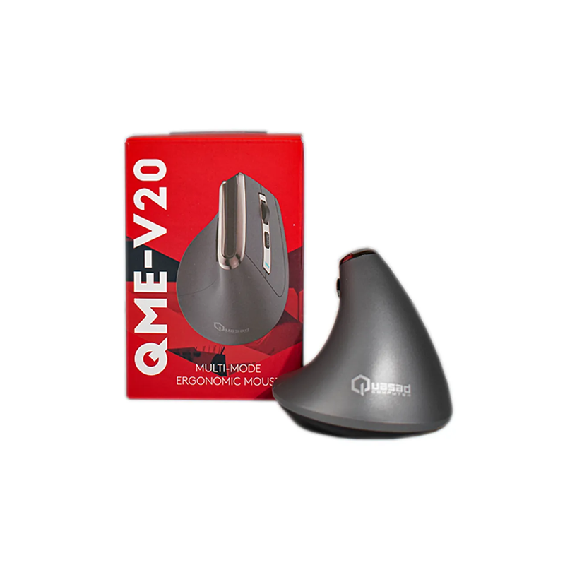 Mouse Quasad QME-V20 (Ergonómico/Wireless)