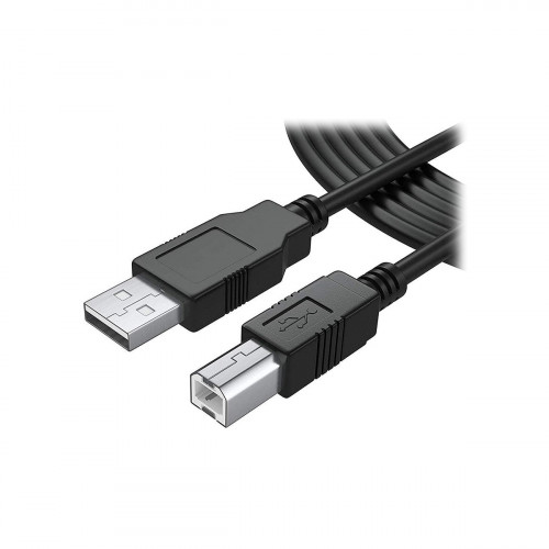 CABLE DE IMPRESORA GEN. USB TYPE A TO USB TYPE B 1.5Mts. NEGRO