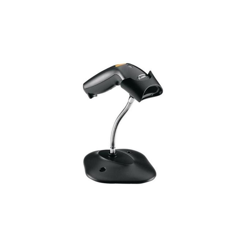 Lector  de codigo de barras  LS1203CR 1D  USB kIT w/ Stand Black Alambrico