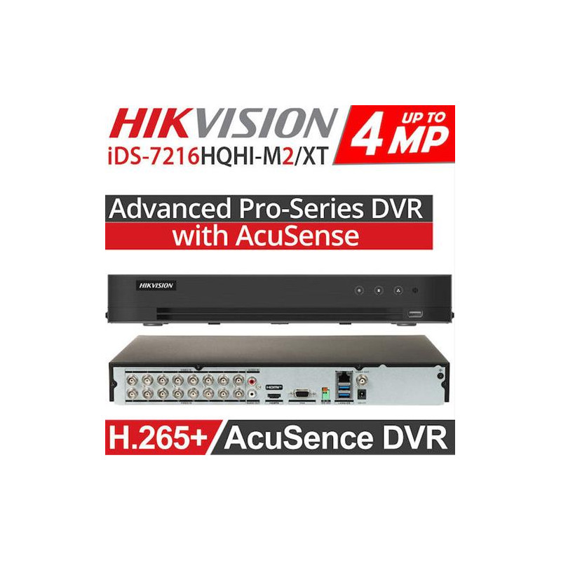 DVR HIKVISION IDS-7216HUHI-M2/XT