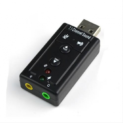 TARJETA DE SONIDO USB 2.0  7.1
