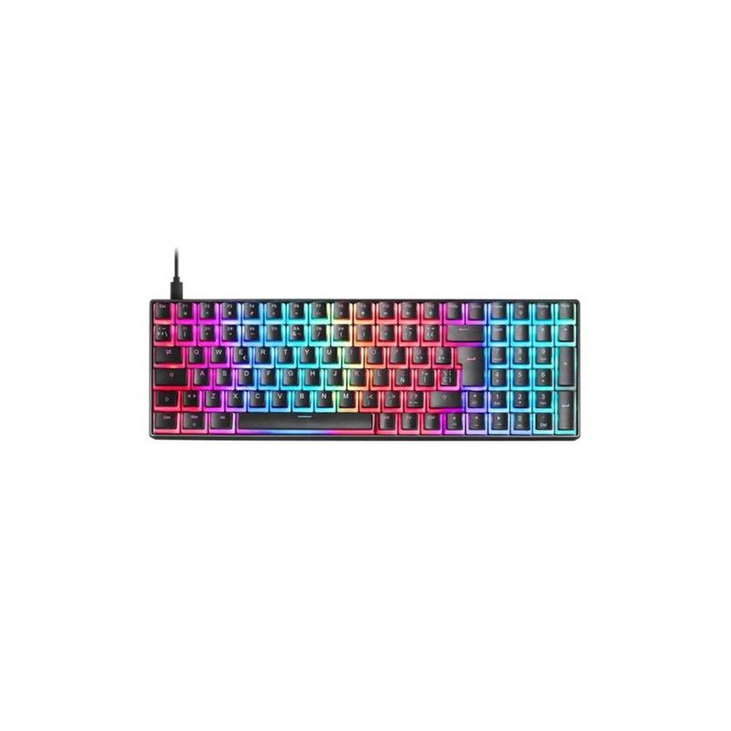 Teclado gamer con luz  ECONOMICO