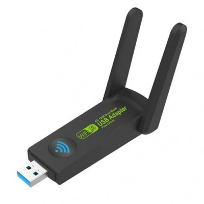 ADAPTADOR WIFI USB 1300Mbps 2.4G/5G