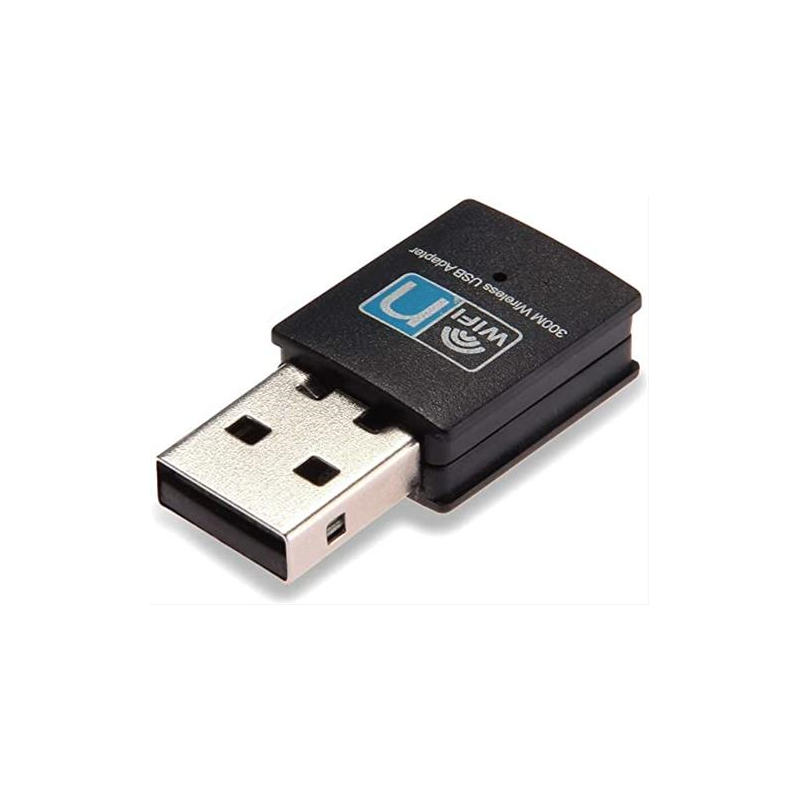 Adaptador Wireless Usb Nano 300mbps 15m