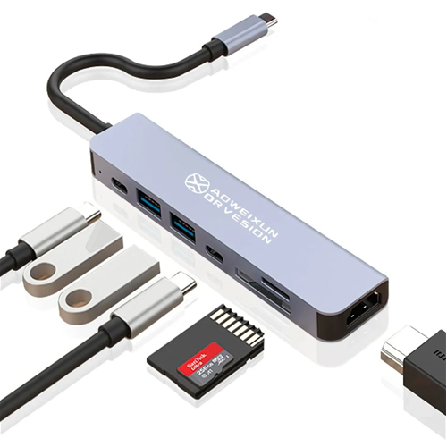 Hub Aoweixum Multi-function 7-in-1