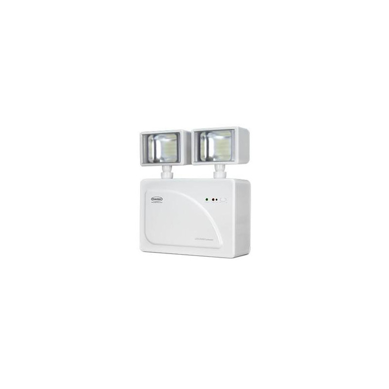 Lampara Led SEGURIMAX ILUMINACIÓN M-USO LED 300 LUMENES 2 FAROLES 100m² ECO. MODELO 26570