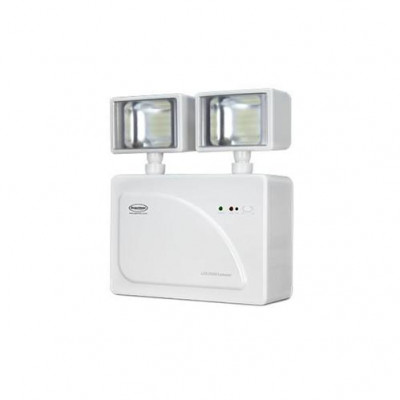 Lampara Led SEGURIMAX ILUMINACIÓN M-USO LED 300 LUMENES 2 FAROLES 100m² ECO. MODELO 26570
