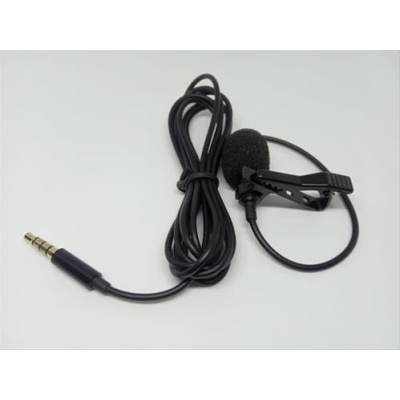 Microfono de corbata negro UNI-TEX EM-3001A