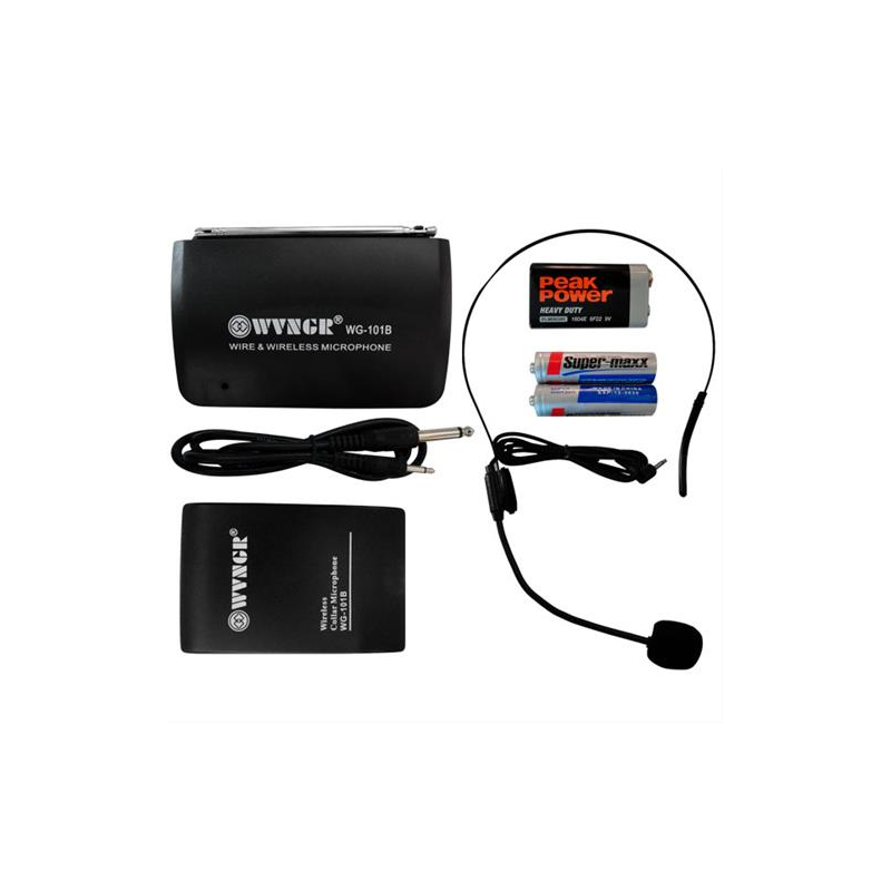 Micrófono inalámbrico diadema WVNGR WG-101B