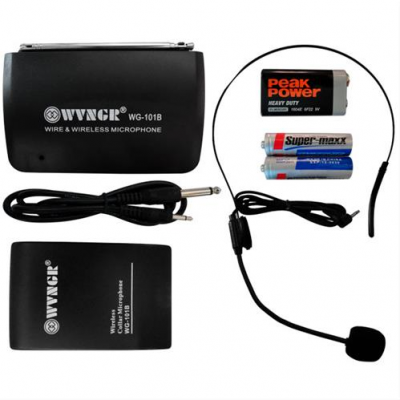 Micrófono inalámbrico diadema WVNGR WG-101B
