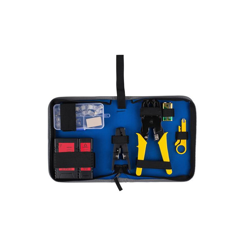 KIT DE HERRAMIENTAS PARA PC Y REDES KT-2170