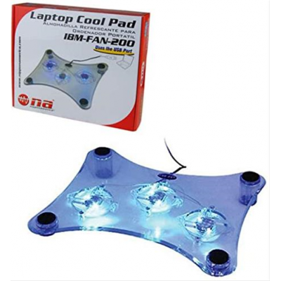 Ventilador laptop transparente FAN 01 12"