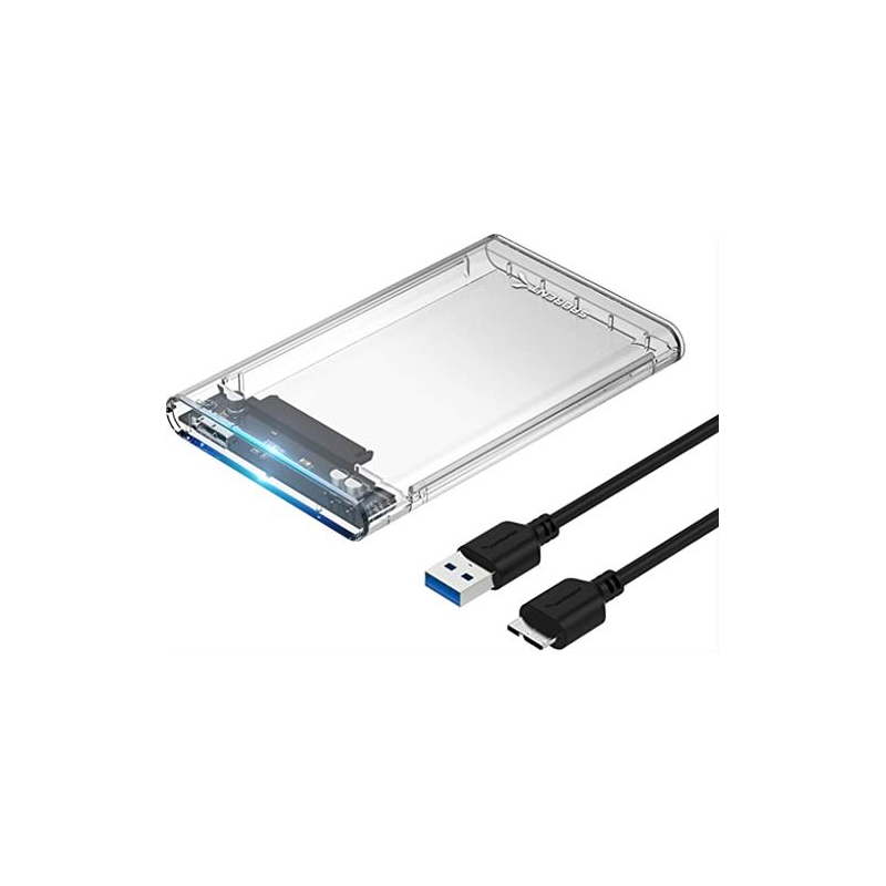 Case de disco duro Trasparente 2.5" 3.0 USB