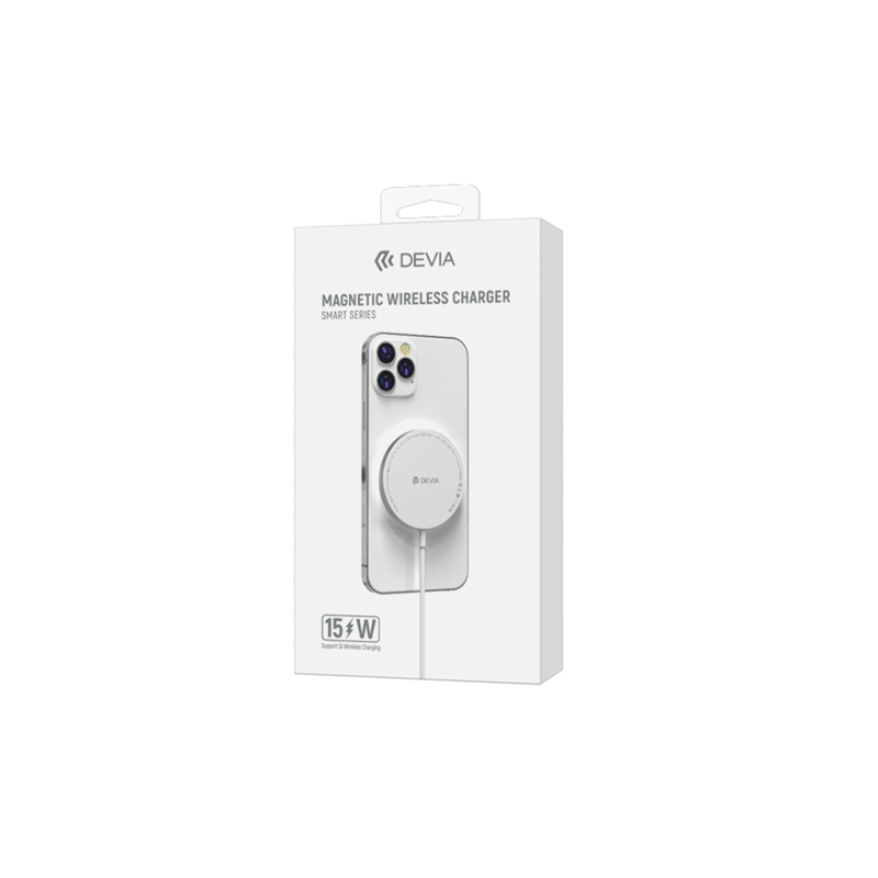 Cargador Magnetico inalambrico Devia  Smart series