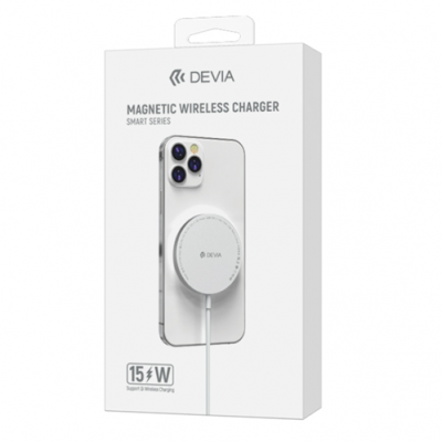 Cargador Magnetico inalambrico Devia  Smart series