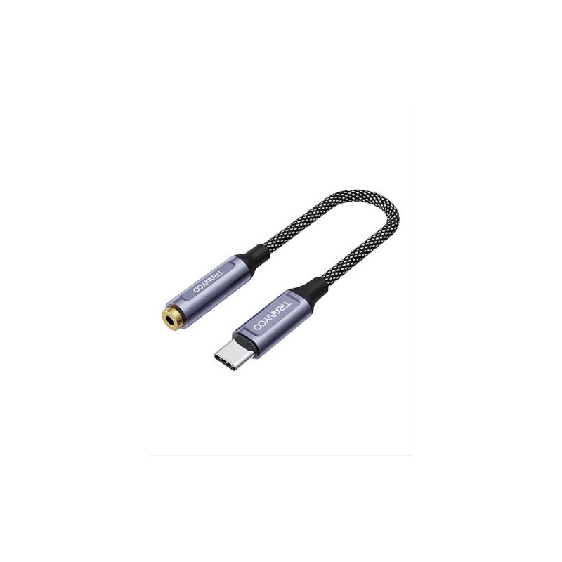 Cable Tranyoo Earphone audio conversion head T-E8 C 3.5mm
