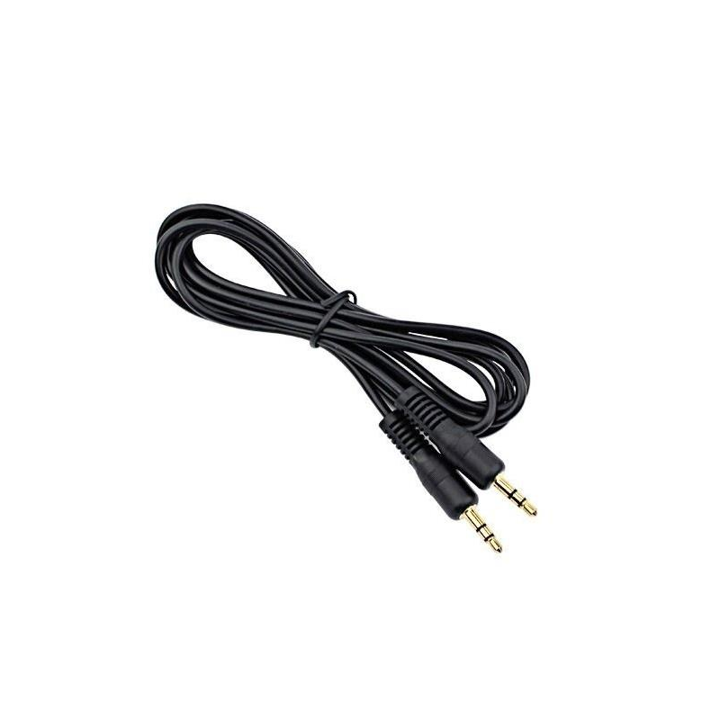 Cable auxiliar negro 3m  3.5MM