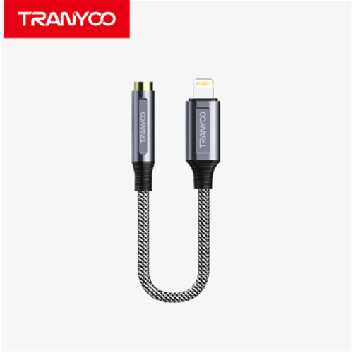 Cable Tranyoo Earphone audio conversion head T-E9 Lightning 3.5mm