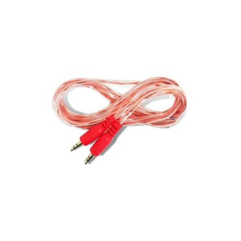 Cable auxiliar 3.5 3.5 90cm transparente