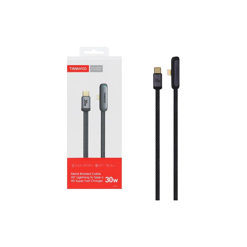 Cable Tranyoo CL-3 USB Lightning 30W