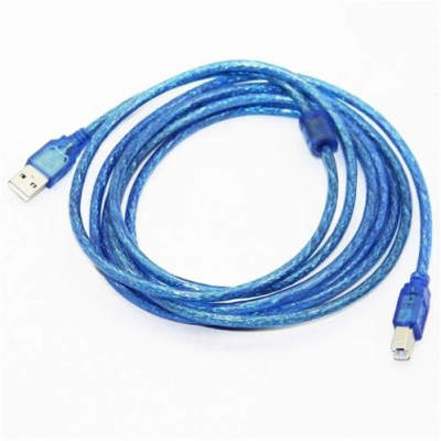 Cable Usb Para Impresora 1.5m Azul