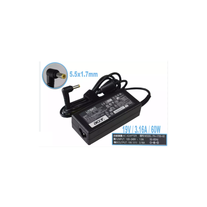 Cargador Acer 19v 4.7a 5.5*1.7