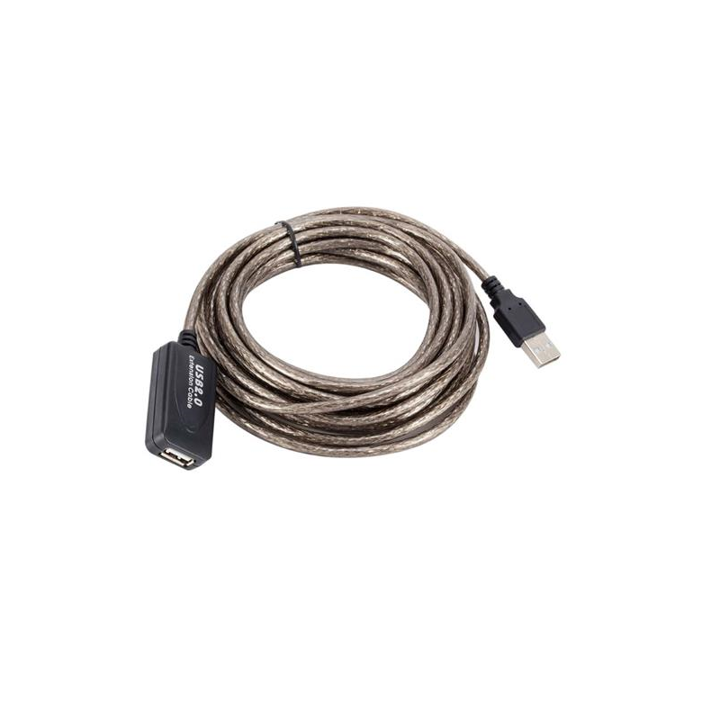 Extension USB 2.0 Macho a Hembra Amplificado 5M