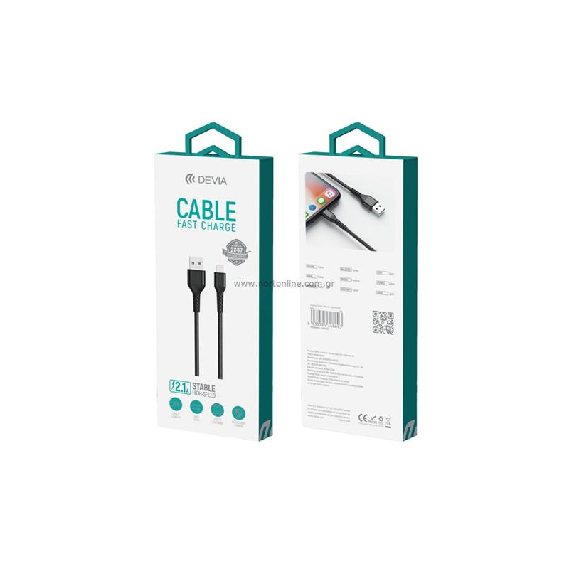 Cable devia  Tipo -C Gracious Series ((5V,2.1A 2M)