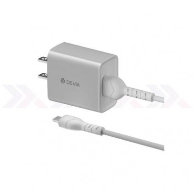 Cargador Devia Smart Series QC 18W Fast Charger Set With Lightning Cable(US)